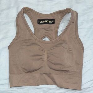 adidas Tan FORMotion Sports Bra